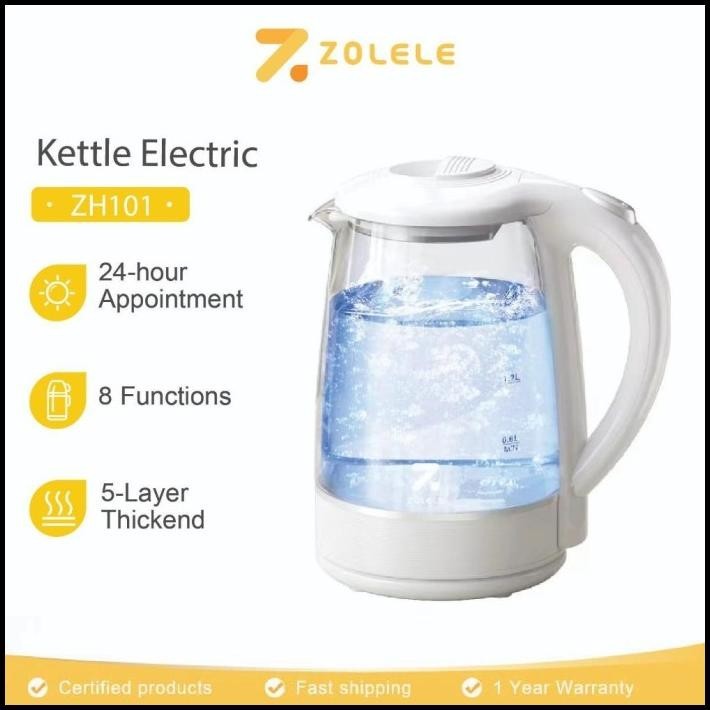 ZOLELE ZH101 KETTLE LISTRIK 2L PEMANAS AIR LISTRIK ELECTRIC WATER