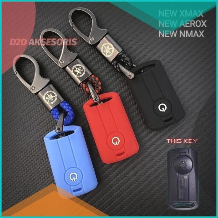 GANTUNGAN KUNCI COVER REMOTE MOTOR YAMAHA NEW NMAX XMAX AEROX 2022 UP