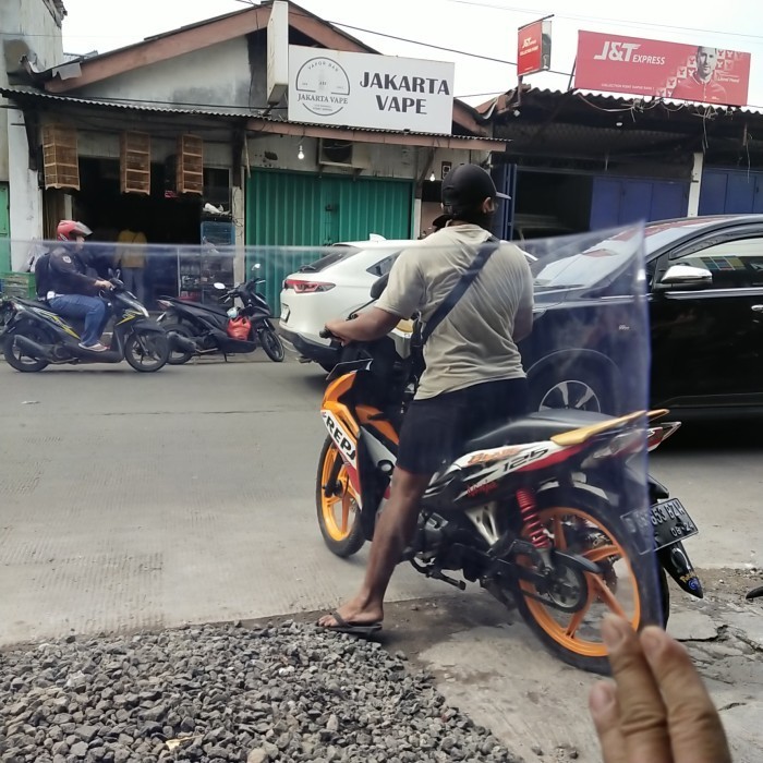 Fiber Pagar Mika Bening