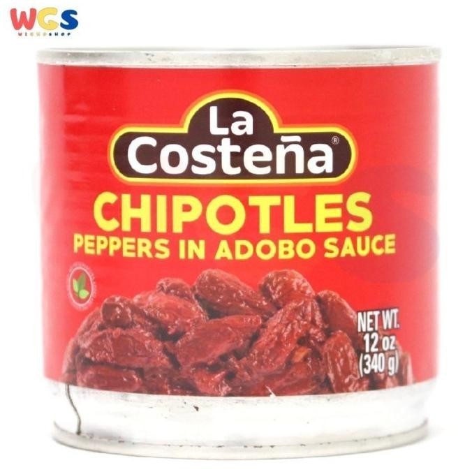 

La Costena Chipotles Peppers In Adobo Sauce 340 Gr