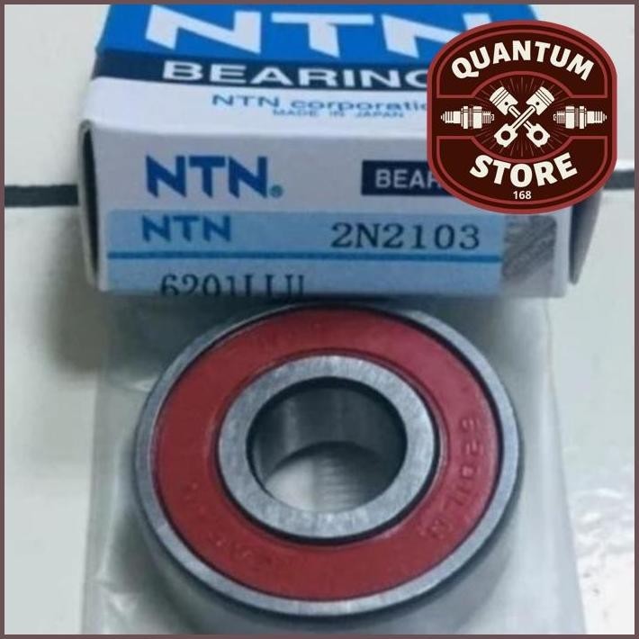 BALL BEARING BERING 6201LLU 6201 LLU NTN ORIGINAL