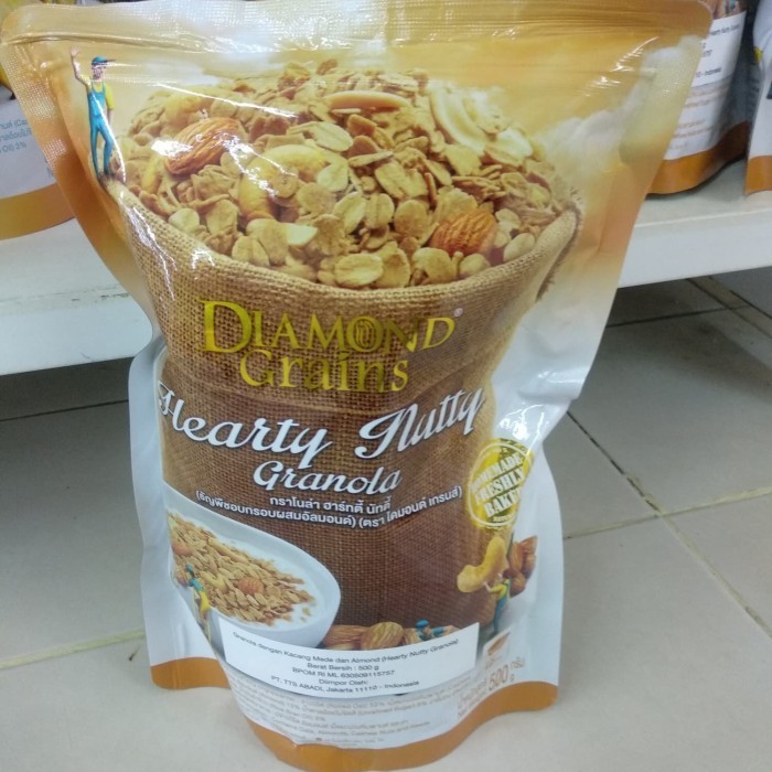 

Diamond Grains Hearty Nutty Granola 500G