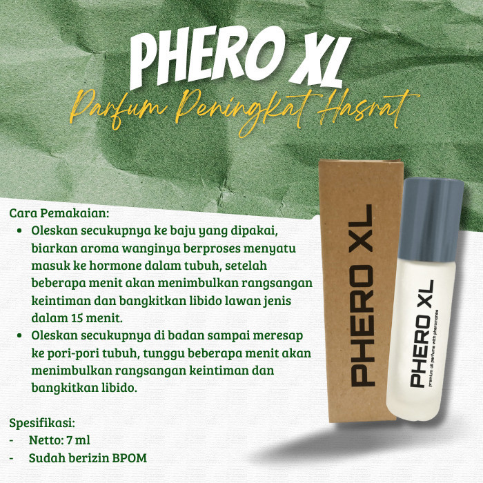 [PREMIUM] BEST PRODUCT Parfum Pria Wanita PheroXL Pemikat Hati Lawan Jenis Ampuh Original Wangi