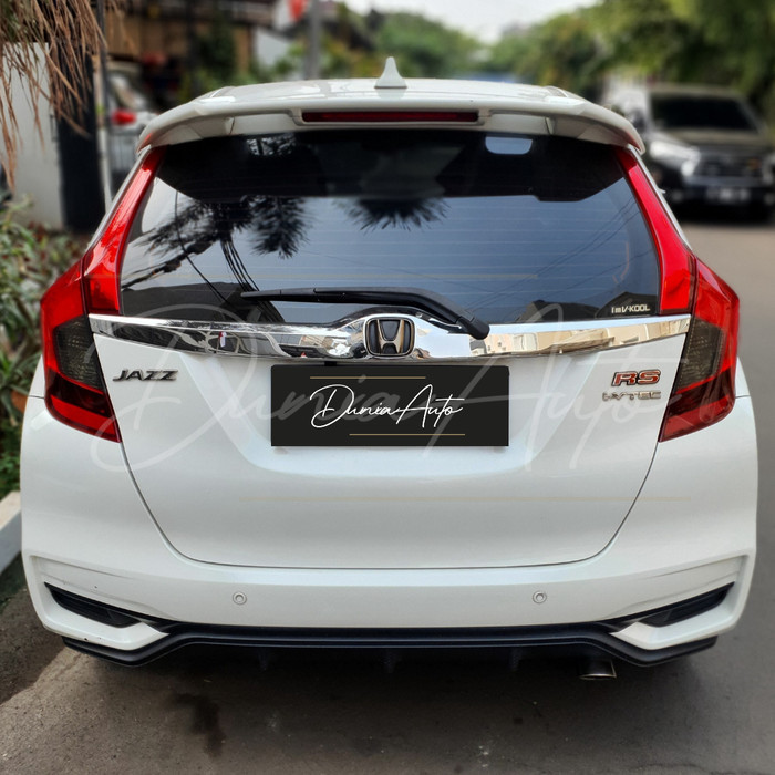 Emblem Logo Black Chrome Honda Jazz Gk5 Belakang
