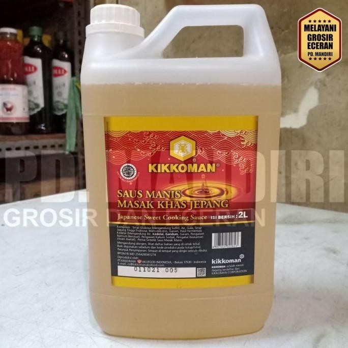 

Kikkoman Mirin Saus Manis Khas Jepang 2 L