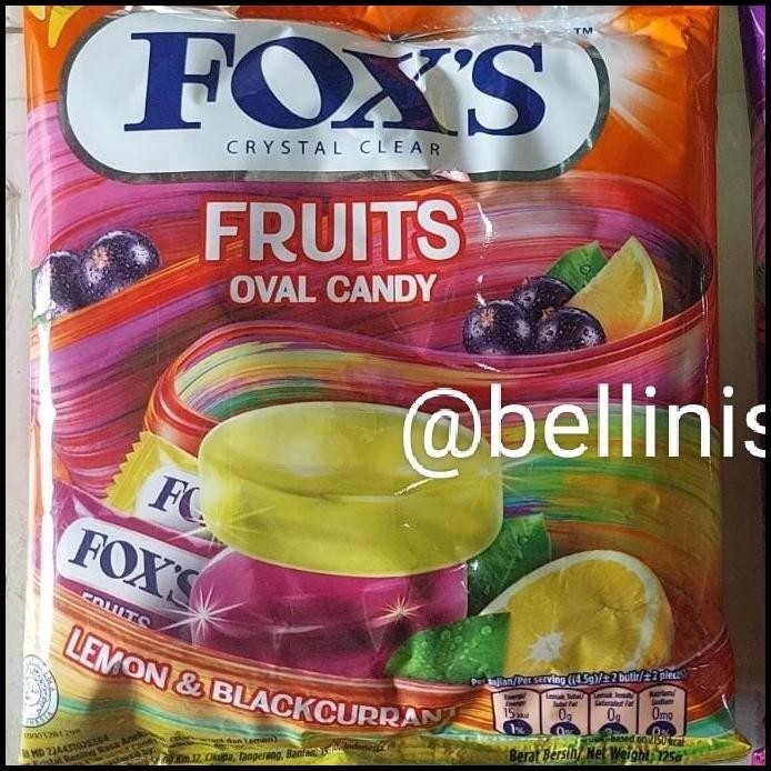 

TERMURAH PERMEN FOX'S FRUITS 125GR PERMEN FOX'S BERRIES PERMEN FOX RASA BUAH !