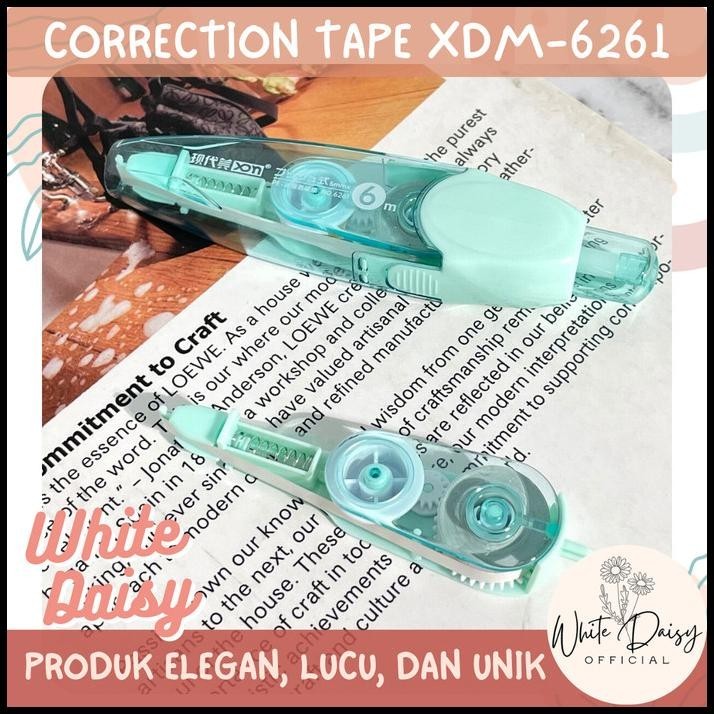 

GRATIS ONGKIR CORRECTION TAPE XDM-6261 PREMIUM + REFILL WARNA PASTEL IMUT UNIK LUCU