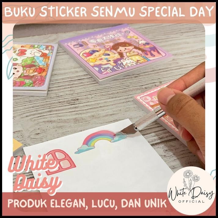 

TERMURAH BUKU STICKER SENMU SPECIAL DAY PREMIUM SET HADIAH GIFT LUCU UNIK IMUT