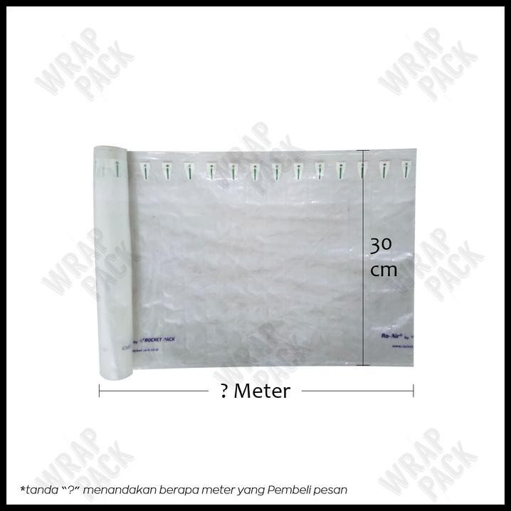 

BEST DEAL RO-AIR BUBBLE WRAP 30 CM INFLATABLE BAG / METER