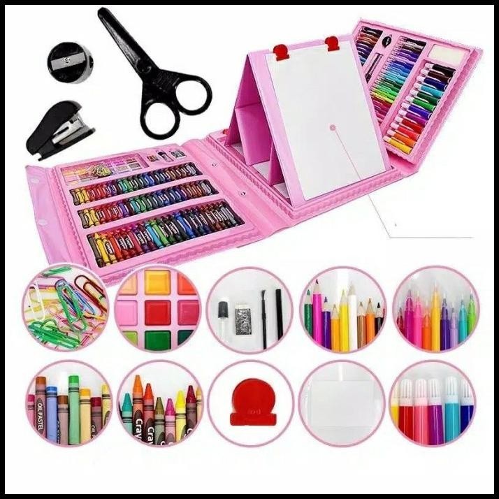 

GRATIS ONGKIR CRAYON SET 208PCS / KRAYON MEWARNAI ANAK 208PCS / PENSIL WARNA SET !!!!!
