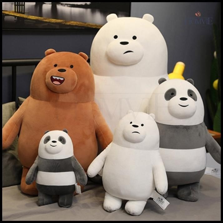 GRATIS ONGKIR BONEKA BERUANG PANDA WE BEAR BARES MINISO KECIL IMUT TIDUR 