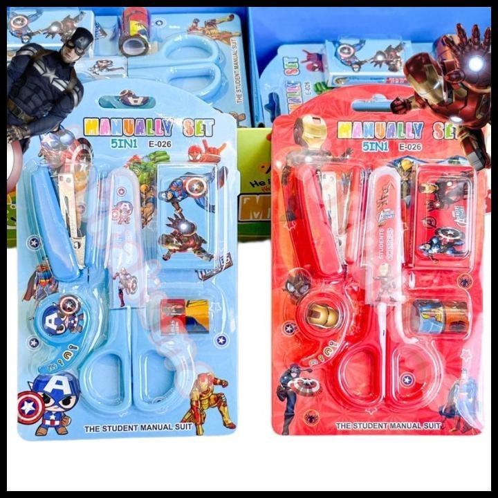 

HOT DEAL ( KKM ) ALAT TULIS SET ANAK 5IN1 SANRIO/ ATK SEKOLAH !!!!