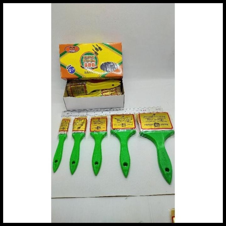 

DISKON KUAS CAT BRUSH KING BAGUS 899 1" 1/2 /2 /3 /4 INCH - KUAS CAT BAGUS !!!!!!