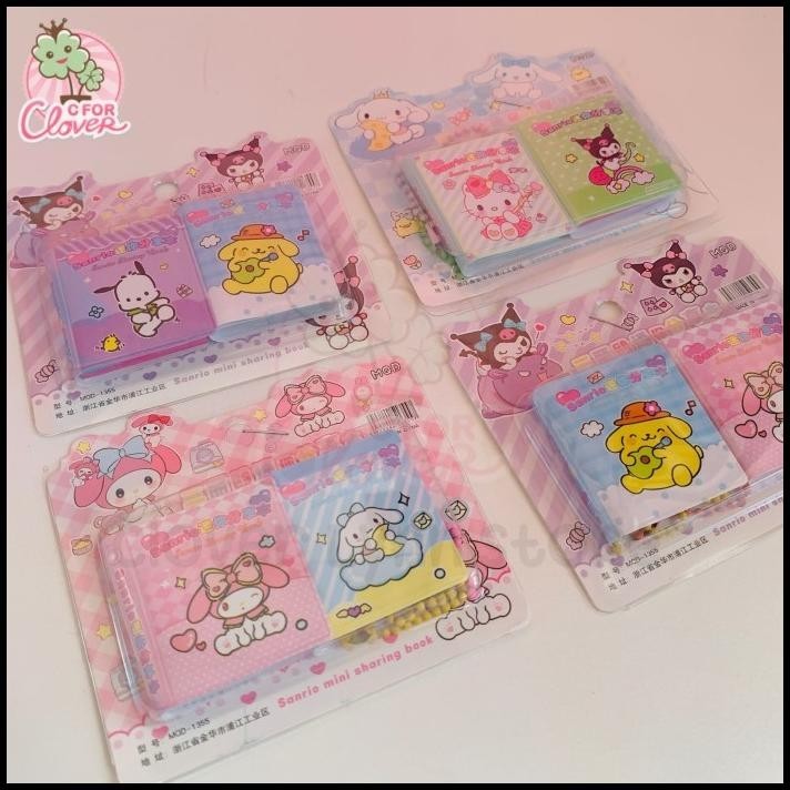 

TERMURAH MINI NOTE BOOK CUTE CHARACTER ISI 2 PCS BUKU KECIL NOTES CATATAN CFC !!!!