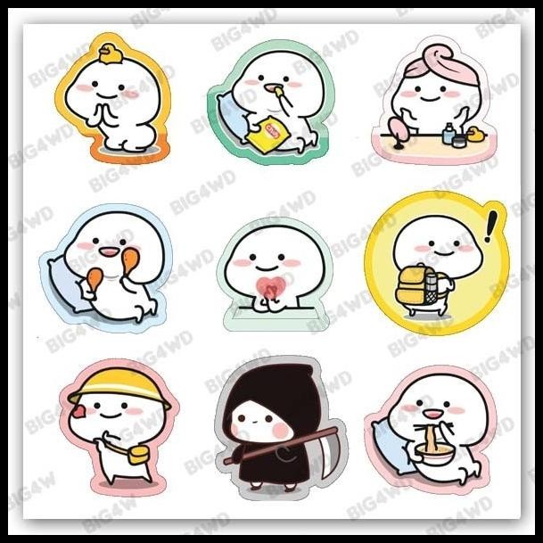 

HOT DEAL STICKER QUBY PENTOL CUTE KAWAI LUCU