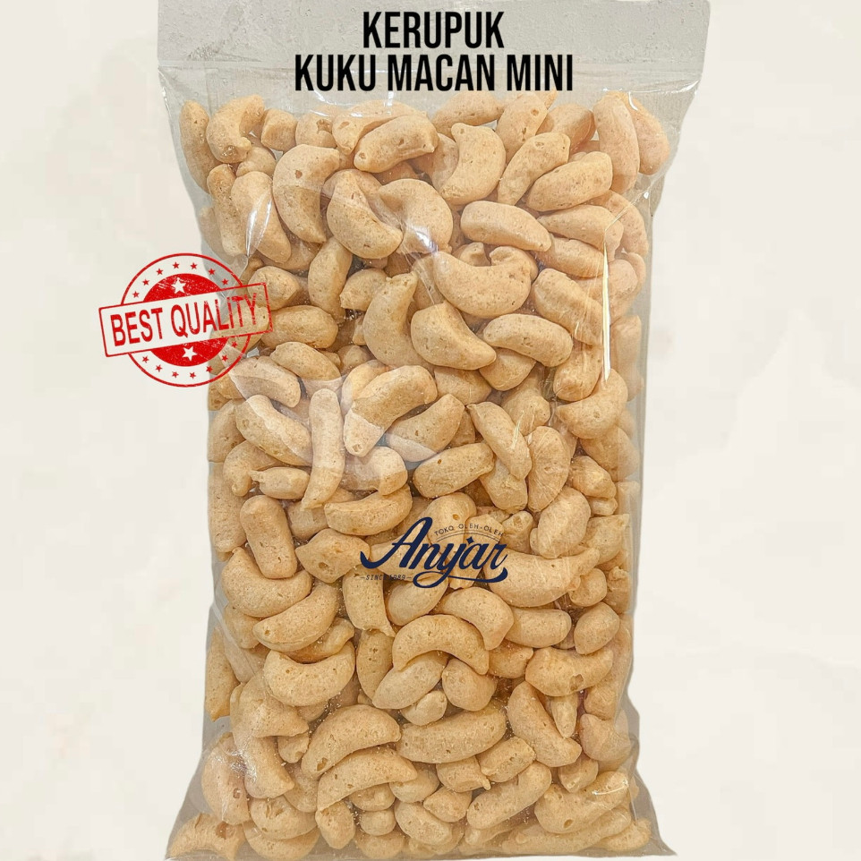 

Navi_Lezatoz Kerupuk Kuku Macan Khas Kalimantan Mini Joy @250Gr