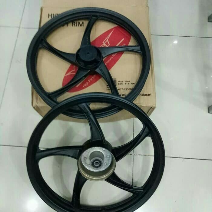 Pelek / Ve Recing Zigen Rossi Hawk Bebek Motor Honda Supra Fit New