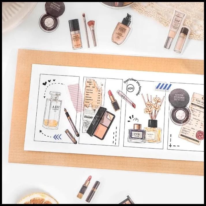 

TERBARU 20PCS (1 SET) WASHI STICKER PACK GOOD LIFE LIST SERIES SIMPLE JURNAL !!!!