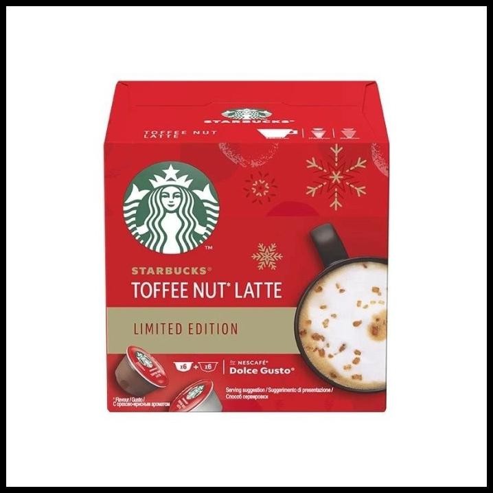 

TERBARU NESCAFE DOLCE GUSTO STARBUCKS TOFFEE NUT LATTE CAPSULES LIMITED EDITIO !!!!!!!