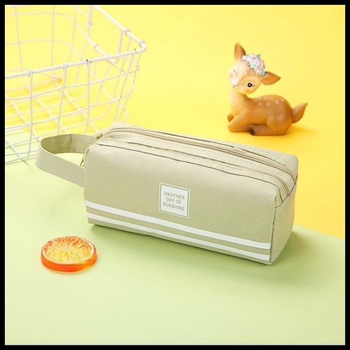 

HOT DEAL TEMPAT PENSIL ANOTHER SUNSHINE / ROUND DUAL ZIP