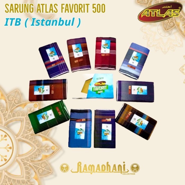 ] Sarung Atlas Favorit 500 ITB ( Istanbul )