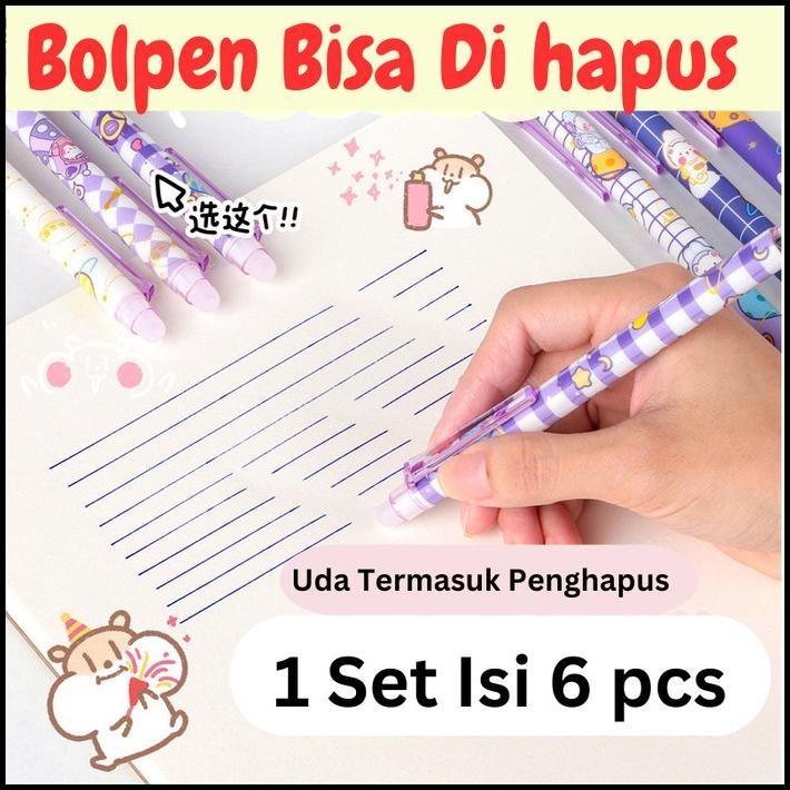 

HOT DEAL PULPEN PENA BOLPOIN BISA DI HAPUS KARAKTER LUCU ERASABLE PEN ST0100 !!!
