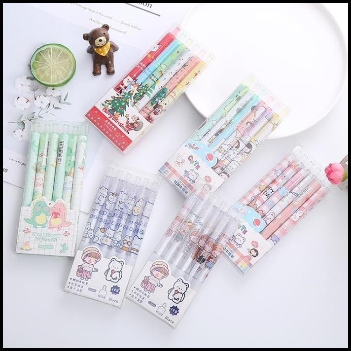 

TERMURAH (12PCS) PEN BISA HAPUS/PEN GEL HAPUS/ERASABLE PEN LUCU FANCY ODEMEI !!!