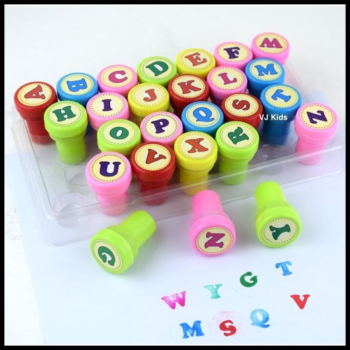 

TERBARU STEMPEL HURUF ABC BESAR, STAMP ANAK MURAH MERIAH, STAMP UTK BELAJAR