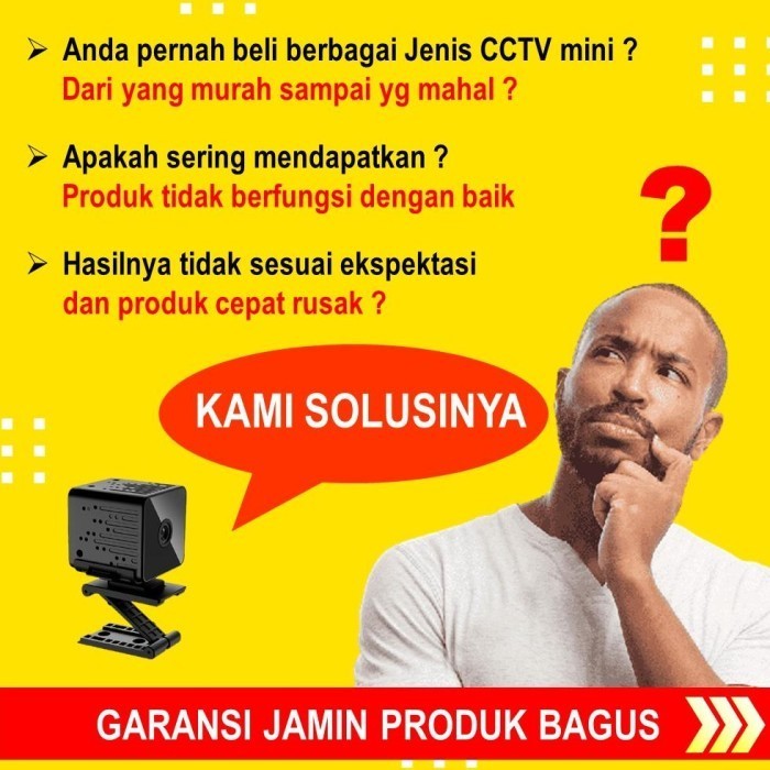 Kamera Pengintai Mini Wifi Tanpa Kabel Jarak Jauh Camera Cctv Kecil