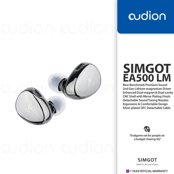 Baru Simgot Ea500Lm/Ea500 Lm 2Nd Gen Upgraded Driver 2Pin In-Ear Iem