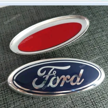 Emblem Logo Lambang Depan Ford Fiesta 175 Mm