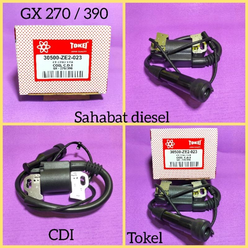 CDi Coil GX 270 / GX 390 Tokei / Coil Pengapian GX 270 / 390 Tokei