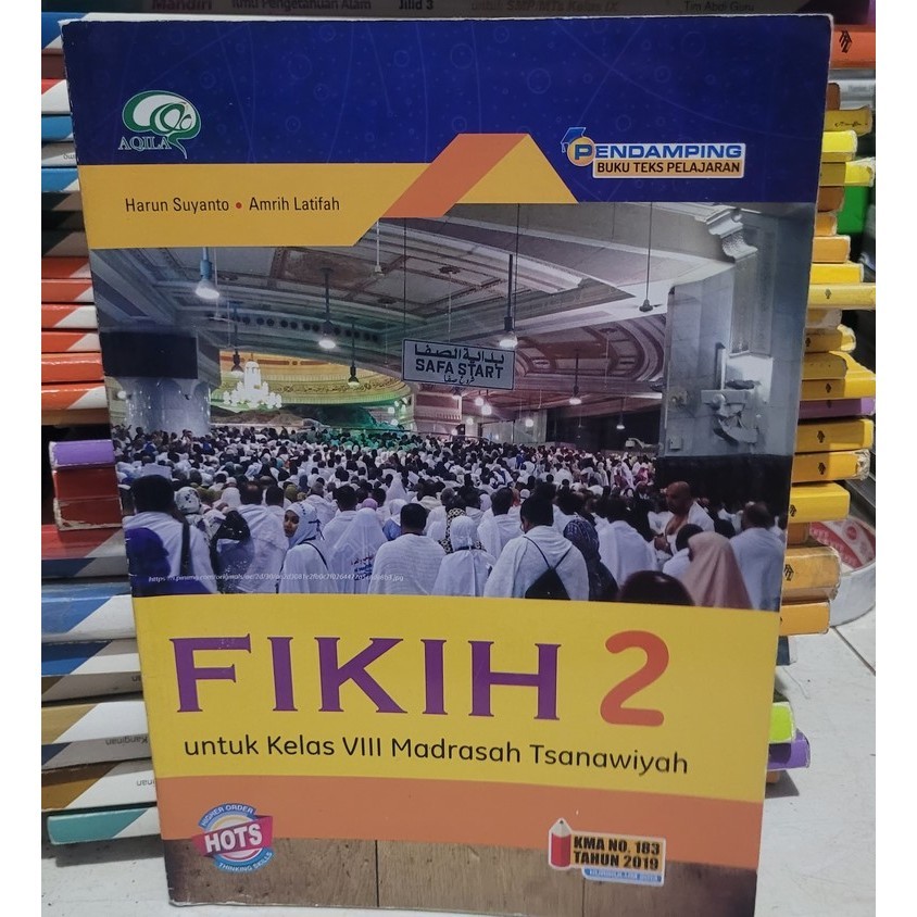 BUKU BEKAS FIKIH KELAS 2 MTS AQILA