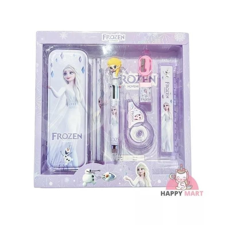 

hj-45 8021 Set alat tulis souvenir ultah isi 8 pcs ada type-x & pen cetek Premium
