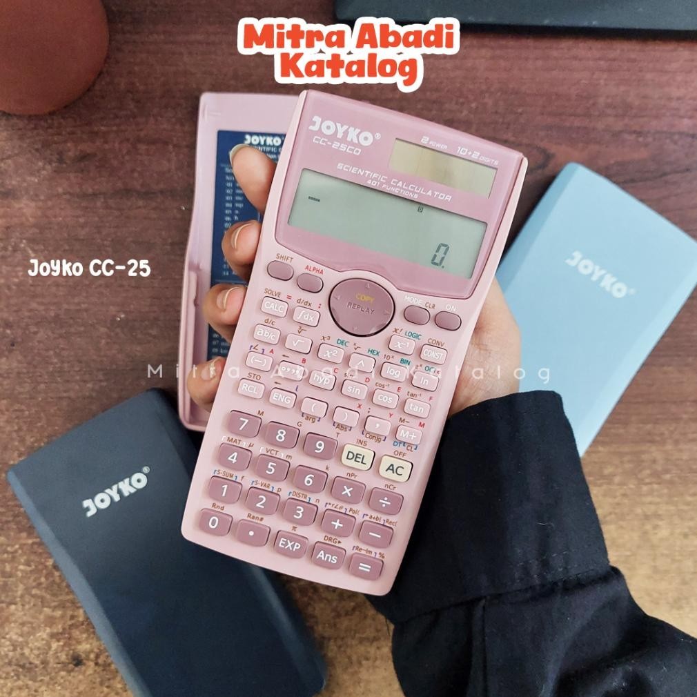 

et-98 KALKULATOR SCIENTIFIC MURAH JOYKO VIS 1 CALCULATOR ILMIAH ESTETIK KALKULATOR SCIENTIFIC JOYKO CC25 PASTEL LUCU TERMURAH KALKULATOR SCIENTIFIC MURAH MITRA ABADI KATALOG Berkualitas