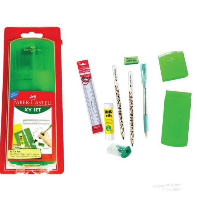 

New Faber Castell Paket Sekolah Lengkap - Paket Alat Tulis Stok Terbatas