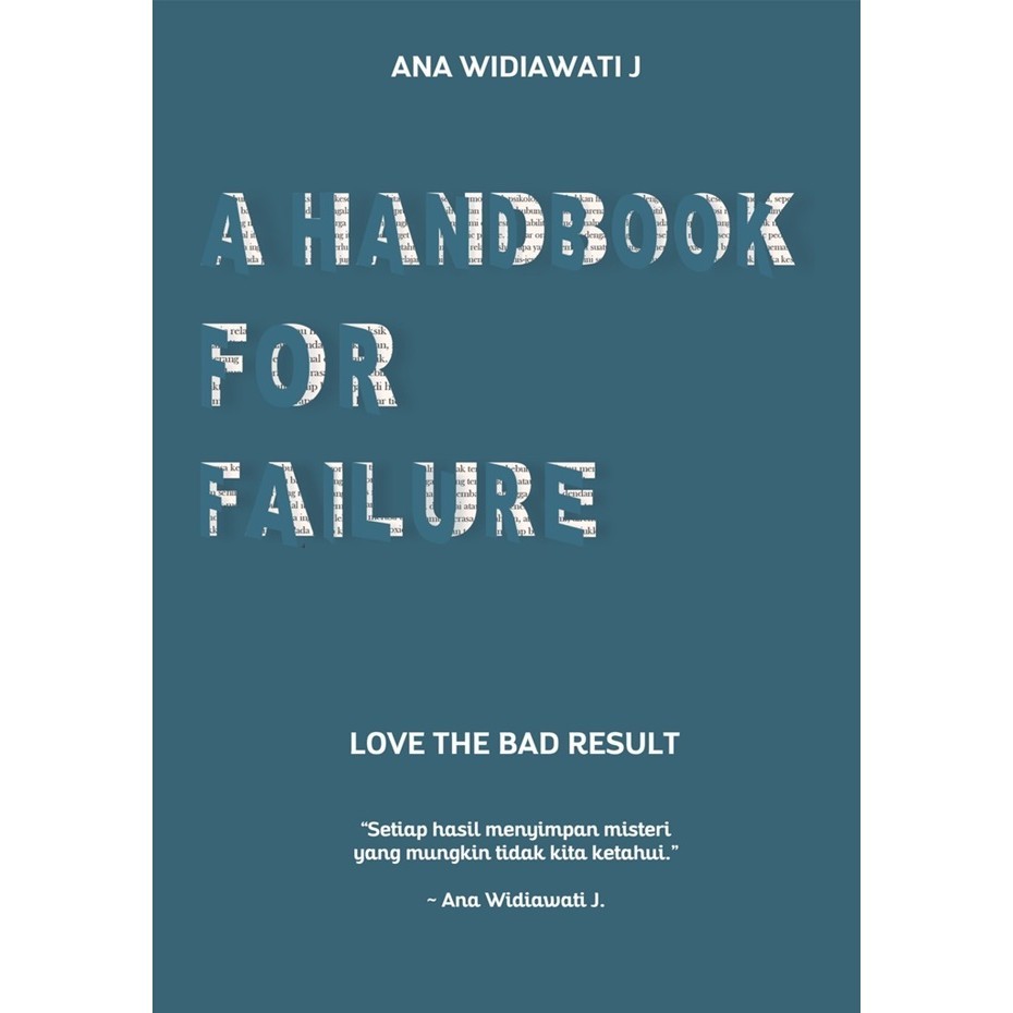 

A Handbook For Failure