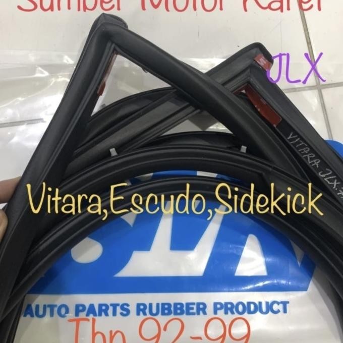 KARET PINTU MOBIL SUZUKI VITARA /SIDEKICK /ESCUDO ( 2 PINTU SAJA )