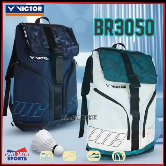 Victor Br3050 Badminton Backpack | Tas Ransel Badminton Premium Berkualitas