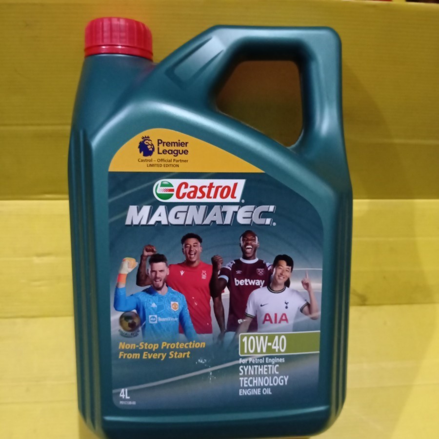 oli mesin Castrol Magnatec SAE 10-40 4 liter jamin 100% ASLI