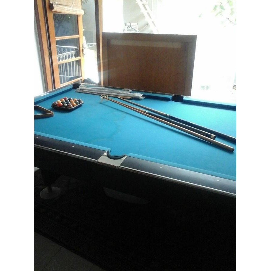 MEJA BILLIARD BILIARD BILYARD 9 FEET MERK AILEX MULUS LIKE NEW