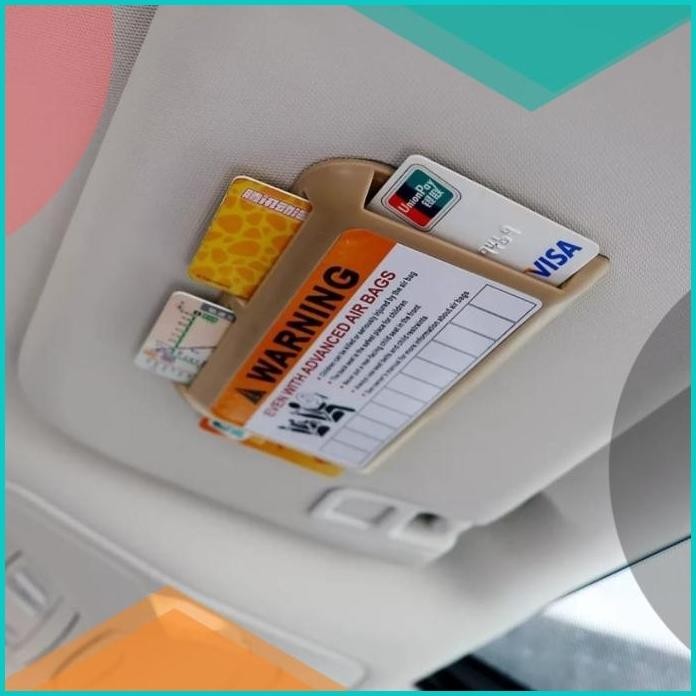 Toll card holder mobil tempat kartu tol tiket kartu parkir 13m4yZ4 too