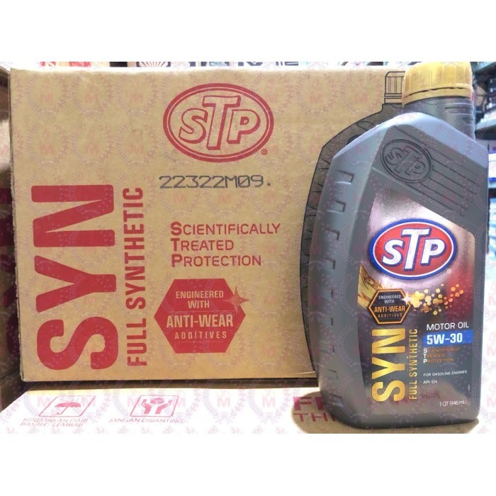 STP SYN Full Synthetic Gasoline Motor Oil 5W30 5W-30 5W/30 API SN GF-5