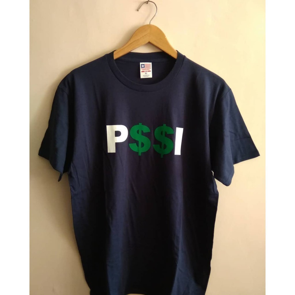 Kaos T Shirt Pria Pssi Mafia Bola Indonesia