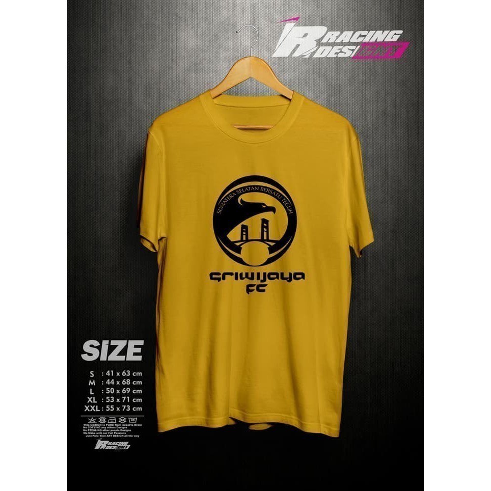 Kaos T Shirt Pria Sriwijaya Fc