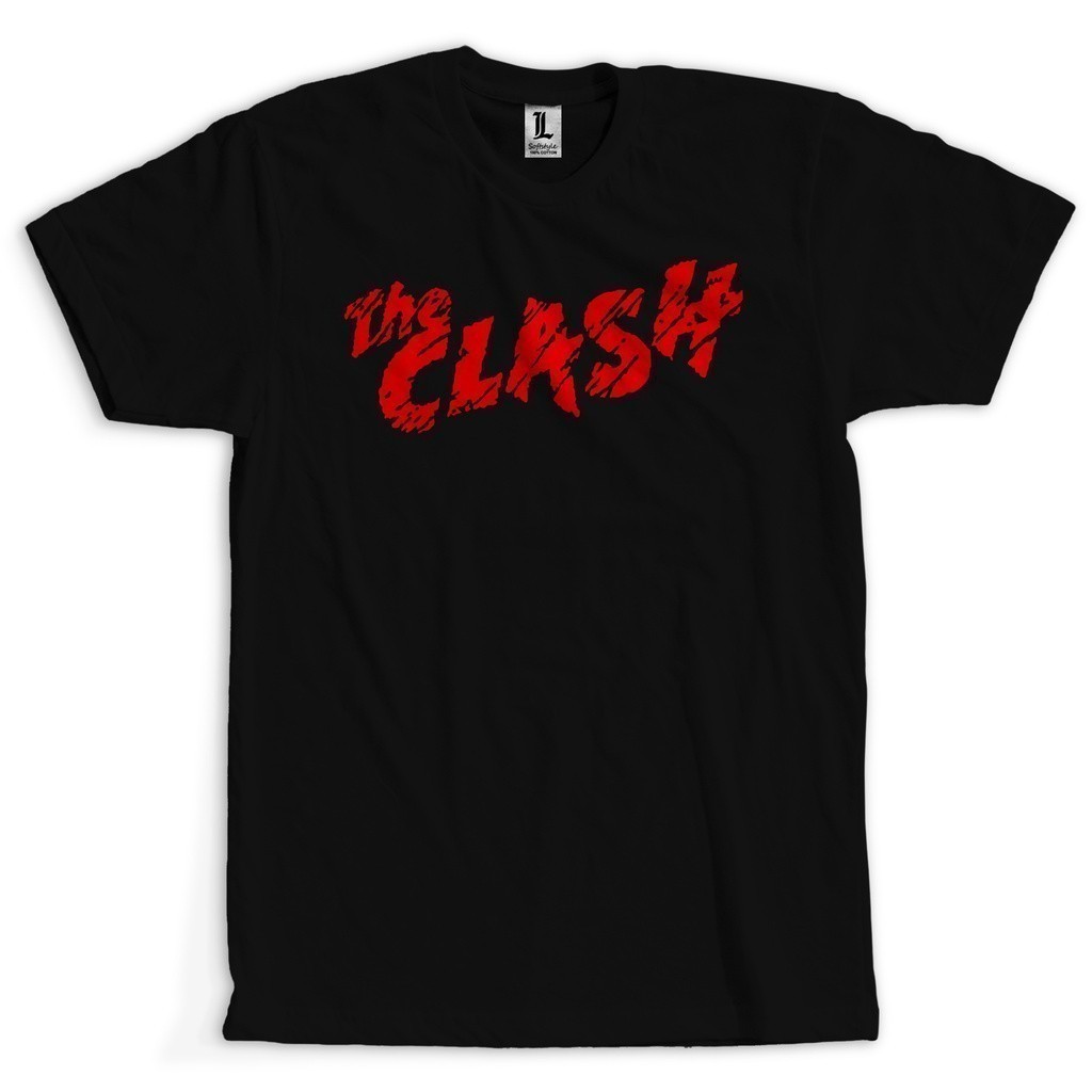 Kaos T Shirt Pria Band The Clash