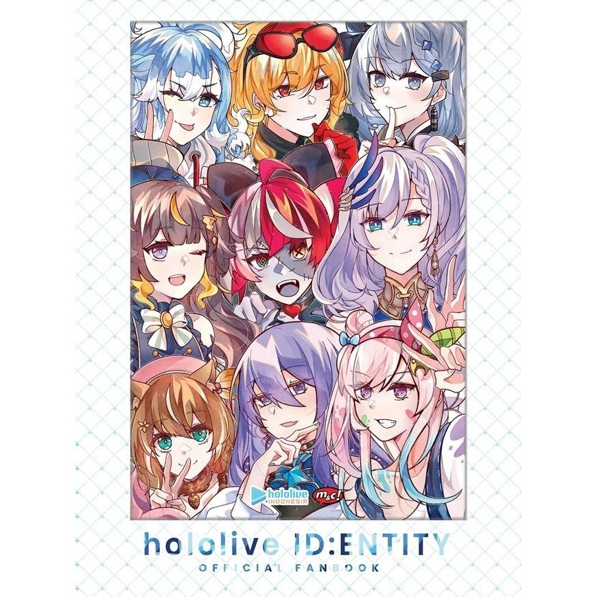 KOMIK MANGA HOLOLIVE ID:ENTITY OFFICIAL FANBOOK
