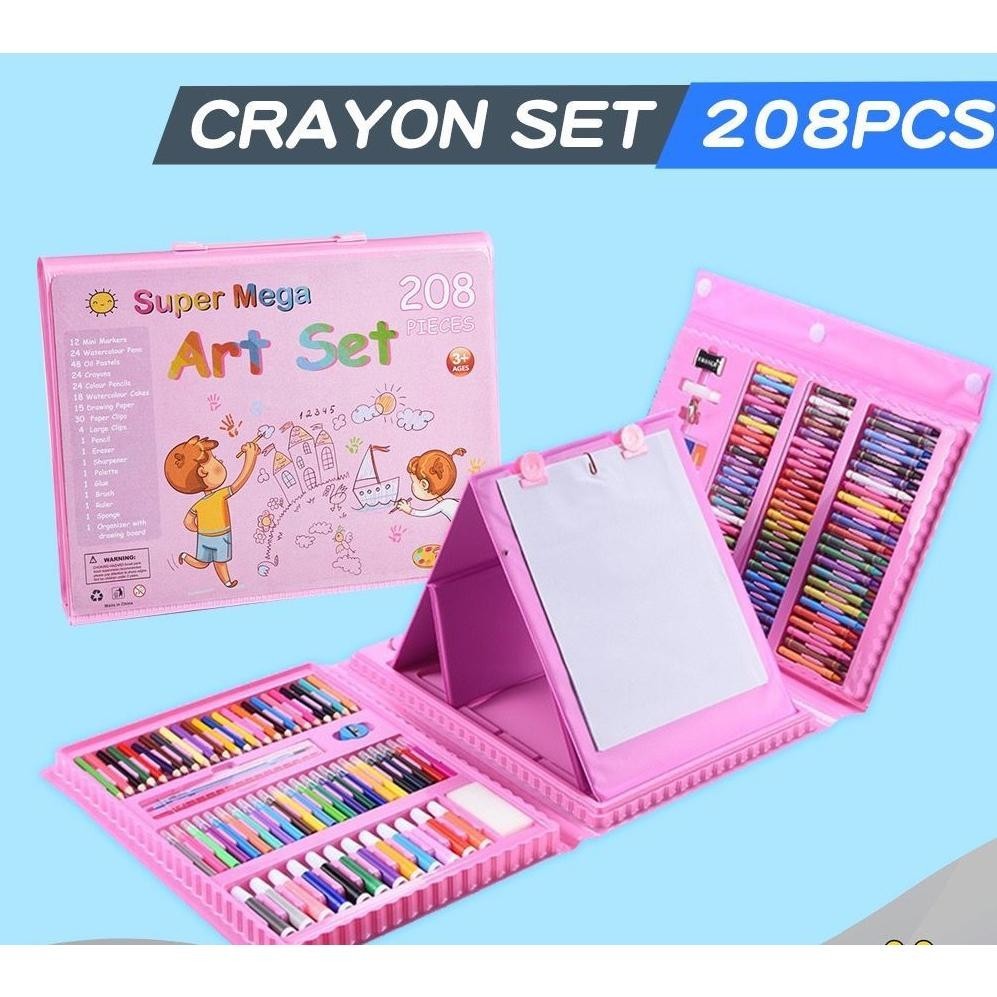

sd-46 208 Pcs Set Mewarnai Set/Pensil Crayon ( Alat Menggambar atau Mewarnai ) Sale