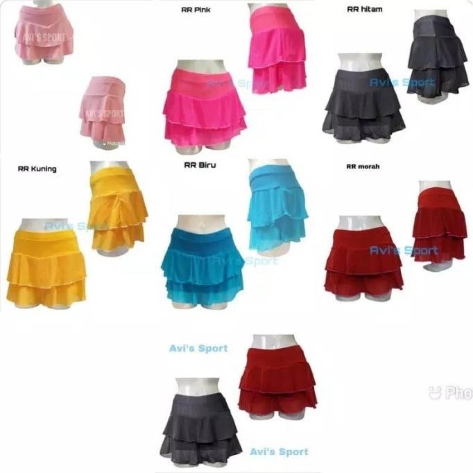Rok Senam / Rok Rempel senam / Rok Senam Pendek