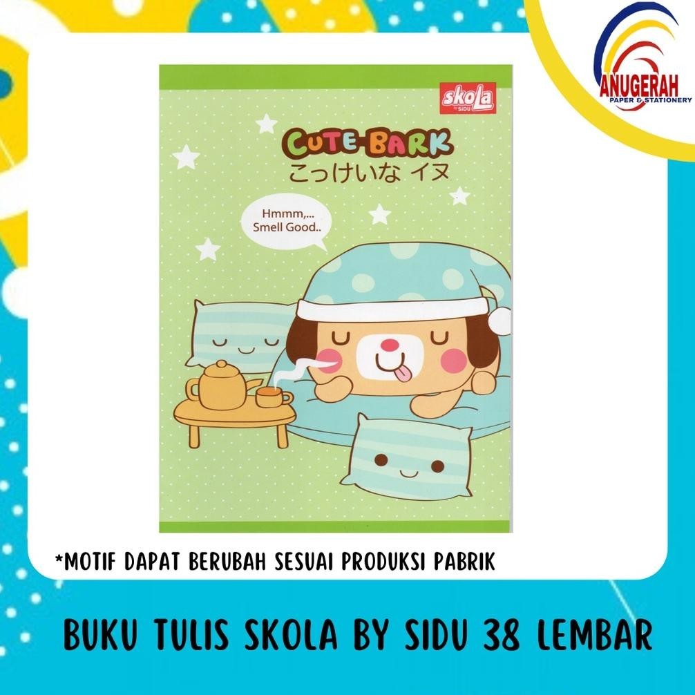 

XD27 BUKU TULIS SKOLA BY SIDU 38 LEMBAR (PAK) Berkualitas